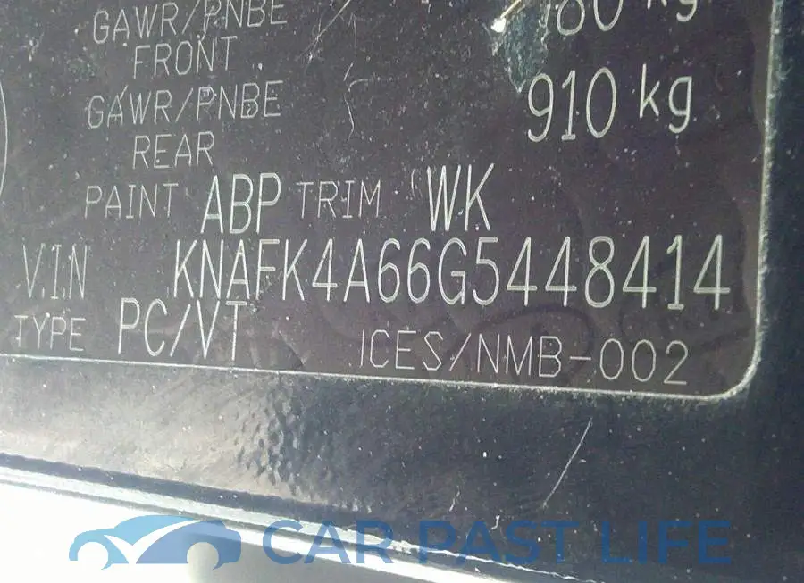 KNAFK4A66G5448414# 9