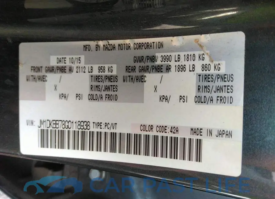 JM1DKBB78G0118938# 9