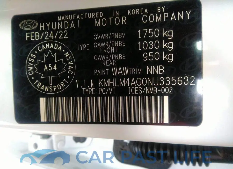 KMHLM4AG0NU335632# 9
