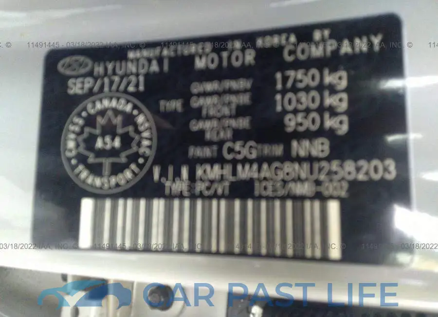 KMHLM4AG8NU258203# 9