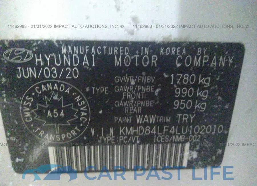 KMHD84LF4LU102010# 9
