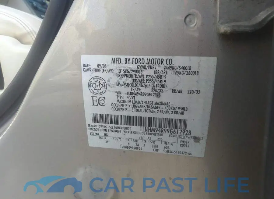 1LNHM94R99G612928# 9