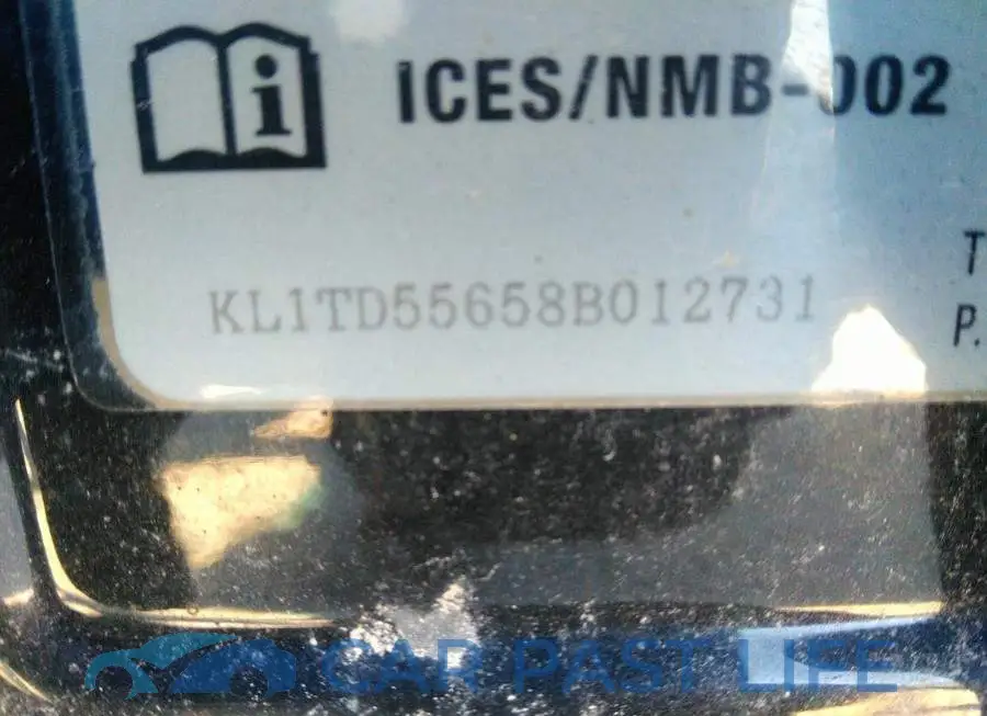 KL1TD55658B012731# 9