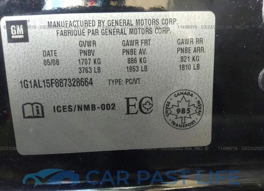 1G1AL15F887328664# 9