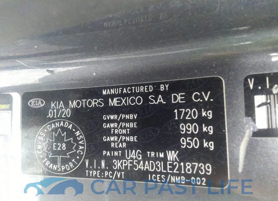 3KPF54AD3LE218739# 9