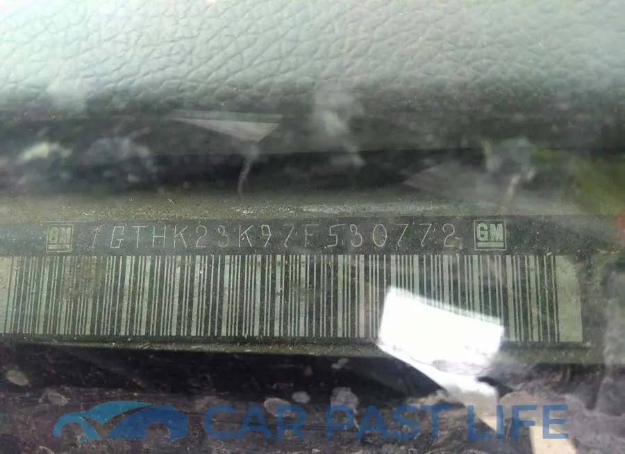 1GTHK23K97F530772# 9