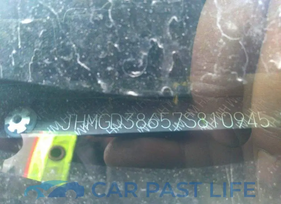 JHMGD38657S810945# 9