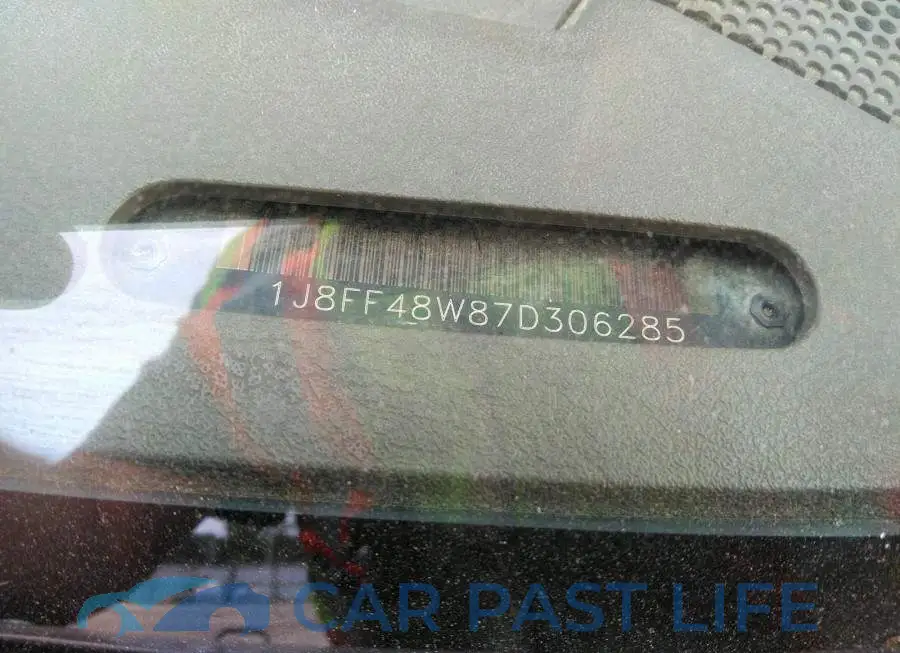 1J8FF48W87D306285# 9