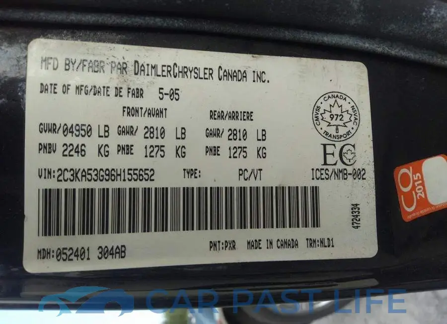 2C3KA53G96H155652# 9