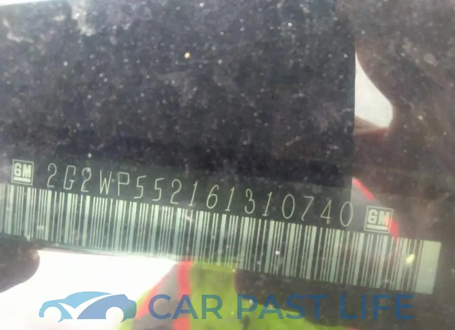2G2WP552161310740# 9