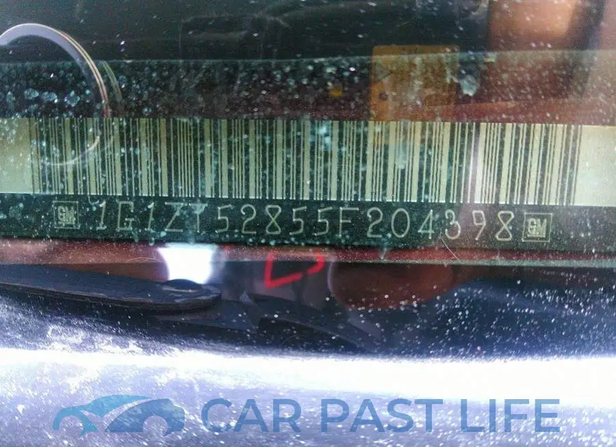 1G1ZT52855F204398# 9