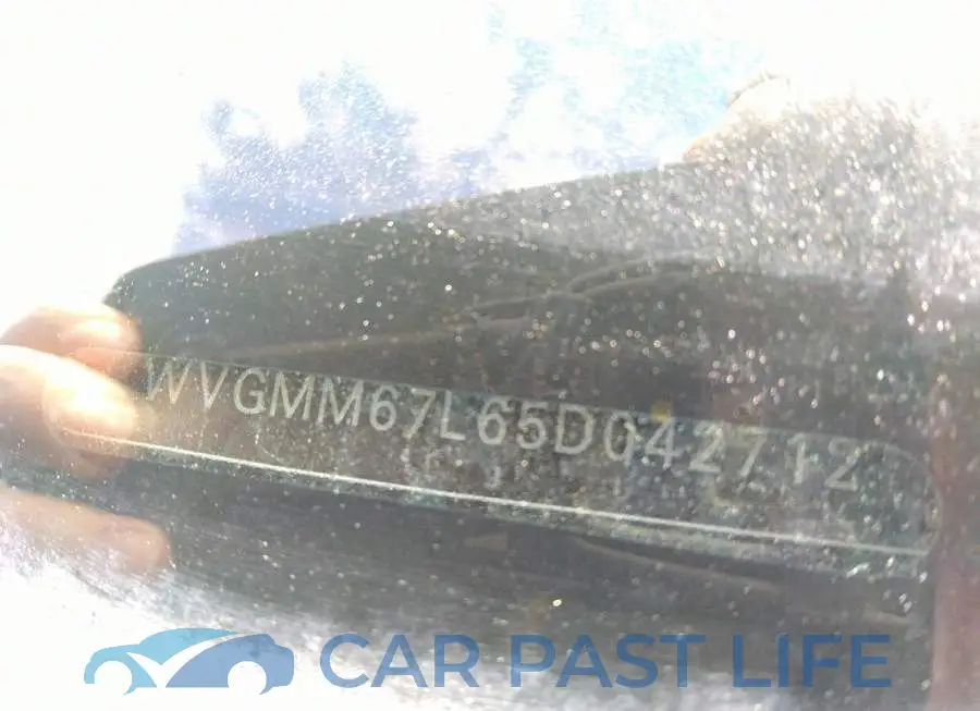 WVGMM67L65D042712# 9