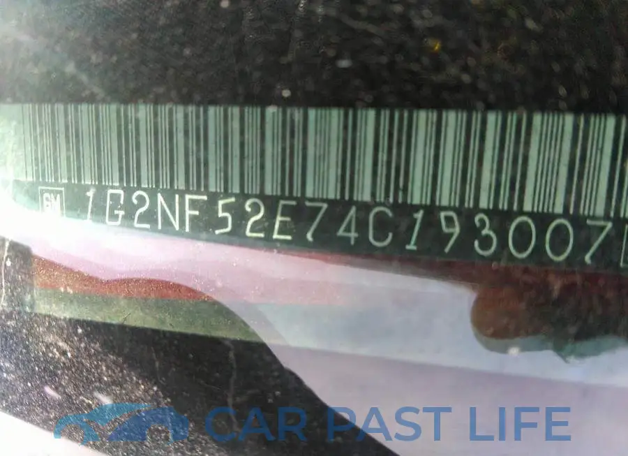 1G2NF52E74C193007# 9