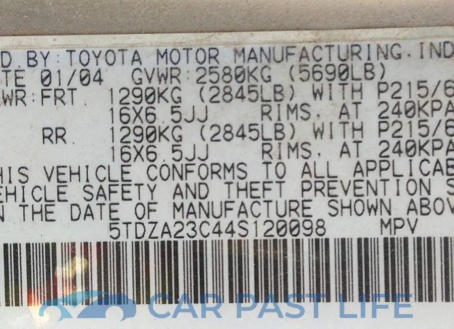 5TDZA23C44S120098# 9