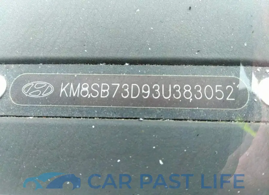 KM8SB73D93U383052# 9