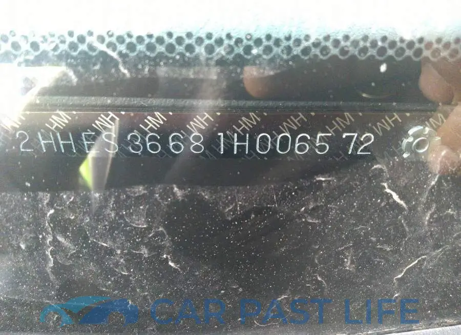 2HHES36681H006572# 9