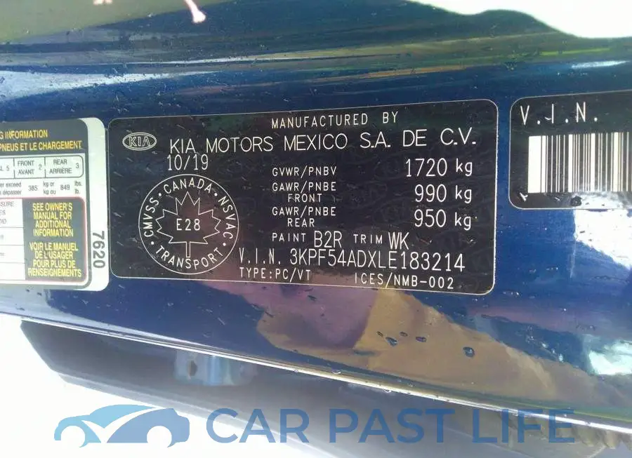 3KPF54ADXLE183214# 9