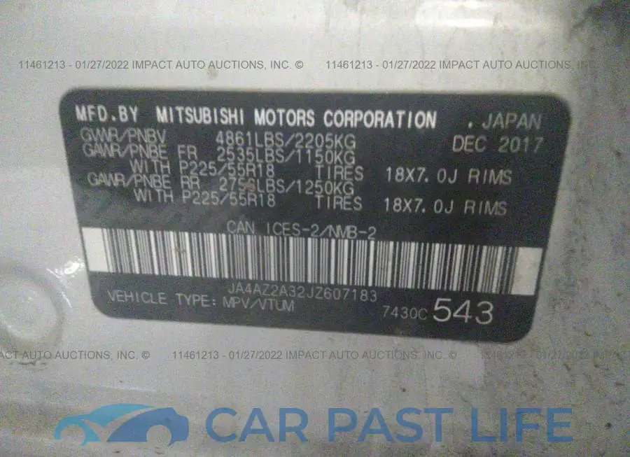 JA4AZ2A32JZ607183# 9