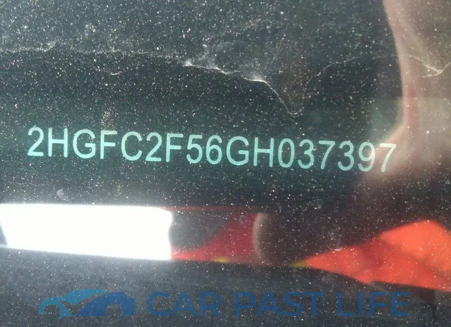 2HGFC2F56GH037397# 9