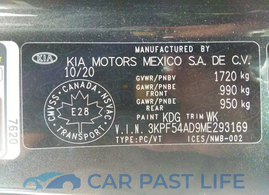 3KPF54AD9ME293169# 9