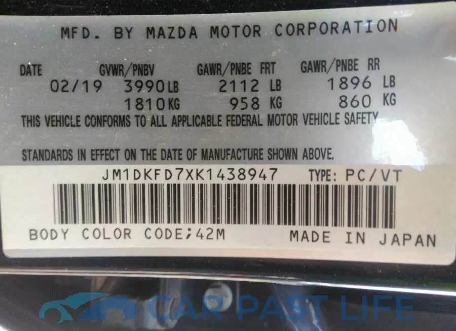 JM1DKFD7XK1438947# 9