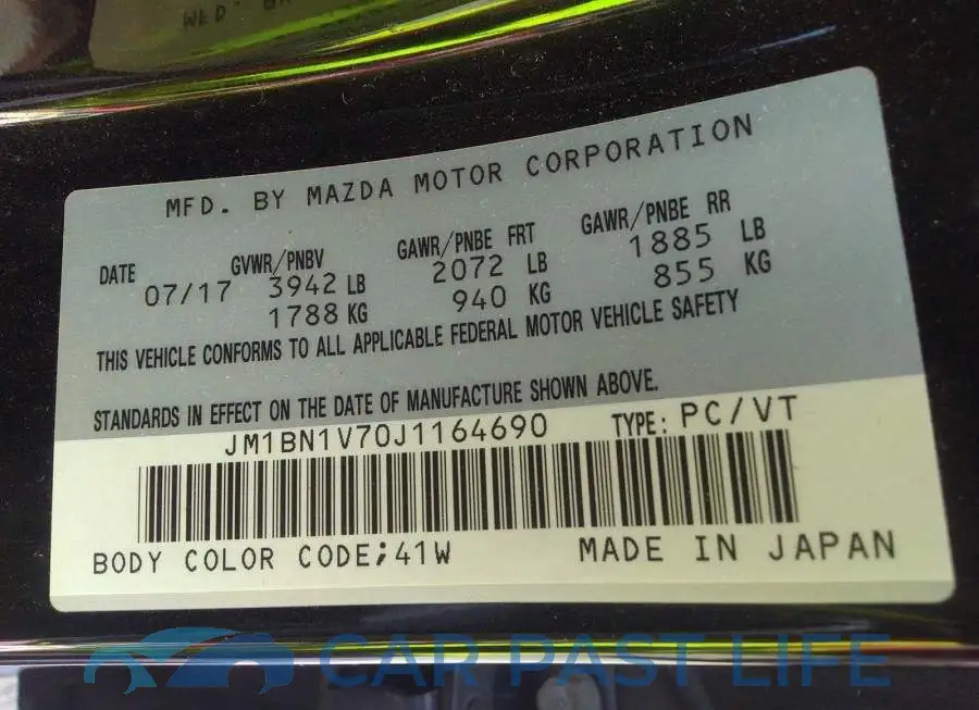 JM1BN1V70J1164690# 9