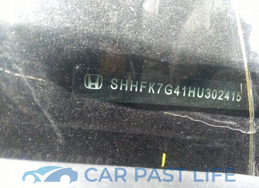 SHHFK7G41HU302415# 9