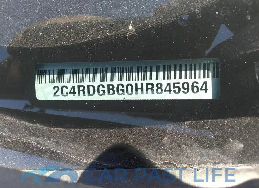 2C4RDGBG0HR845964# 9