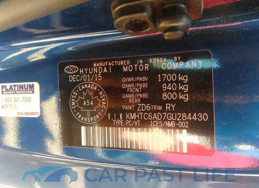 KMHTC6AD7GU284430# 9