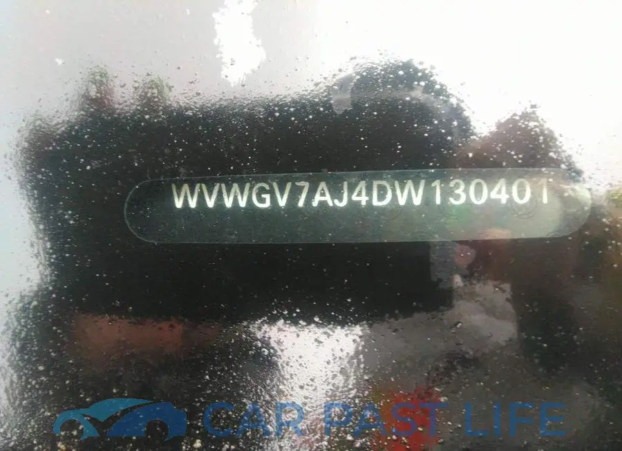 WVWGV7AJ4DW130401# 9