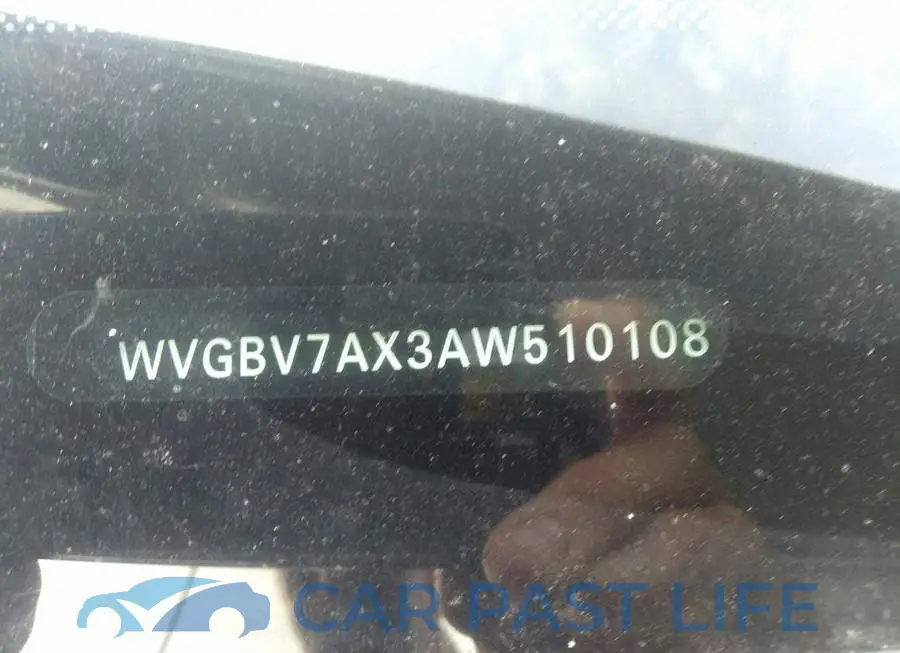 WVGBV7AX3AW510108# 9
