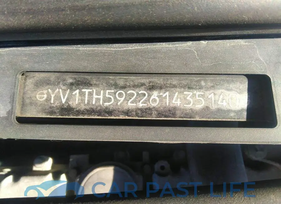 YV1TH592261435140# 9