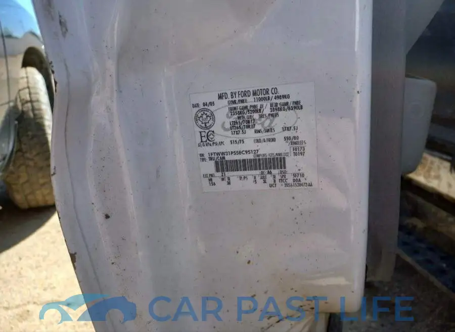 1FTWW31P55EC95127# 6