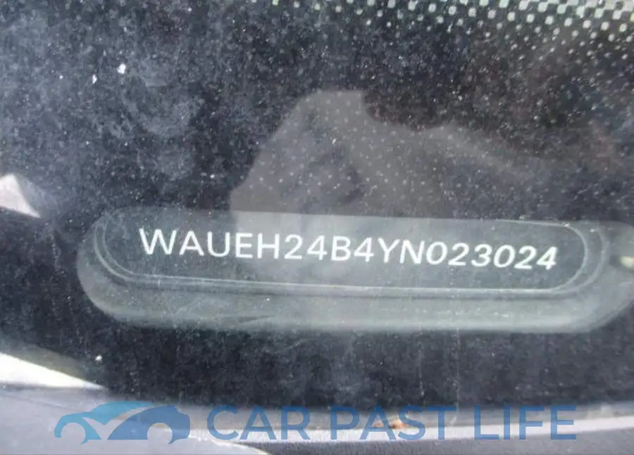 WAUEH24B4YN023024# 8