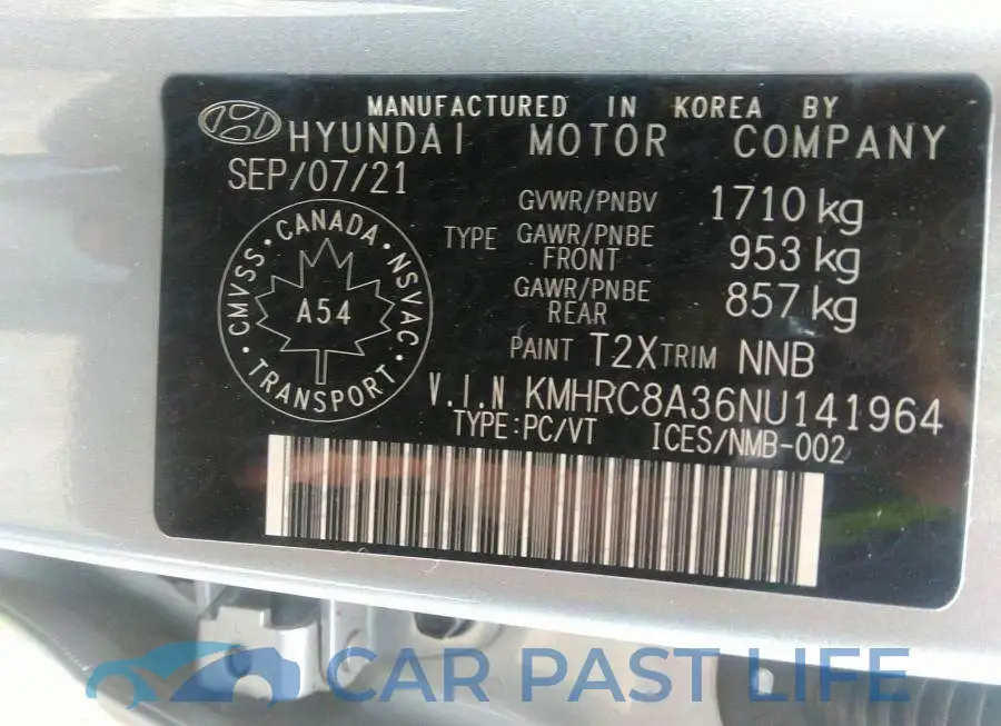 KMHRC8A36NU141964# 9