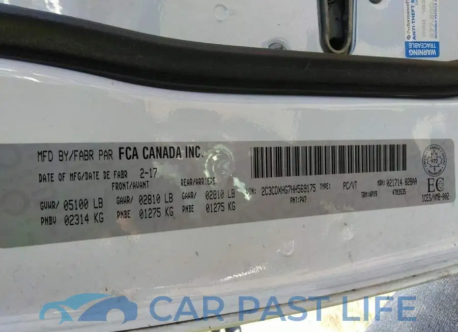 2C3CDXHG7HH569175# 9
