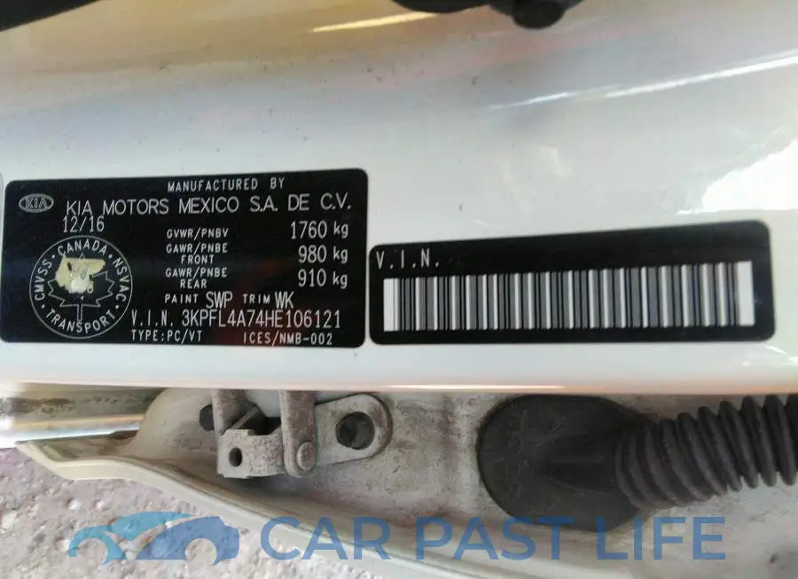 3KPFL4A74HE106121# 9