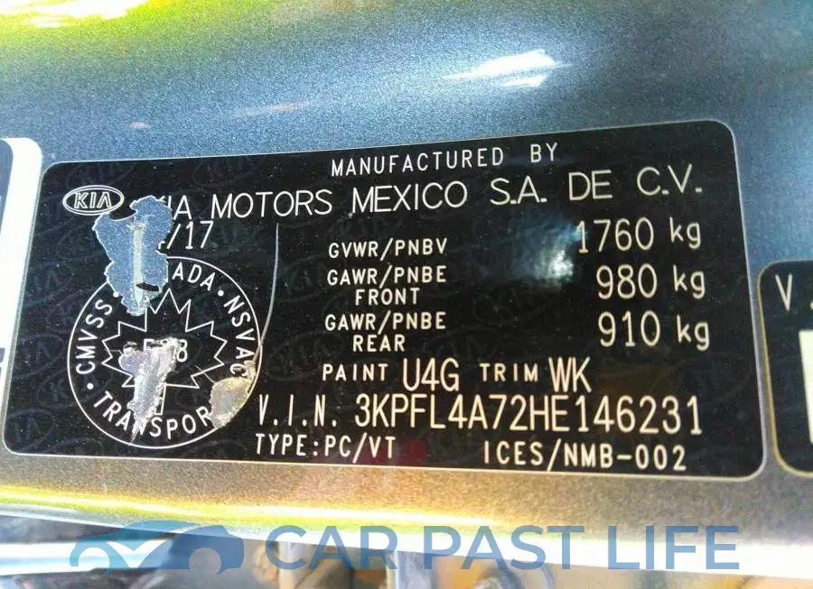 3KPFL4A72HE146231# 9