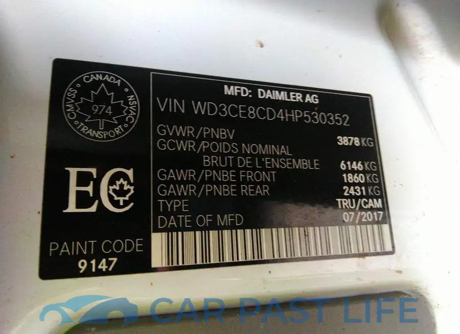 WD3CE8CD4HP530352# 9