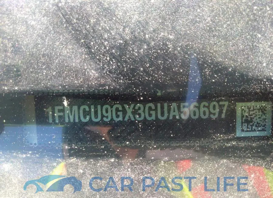 1FMCU9GX3GUA56697# 9
