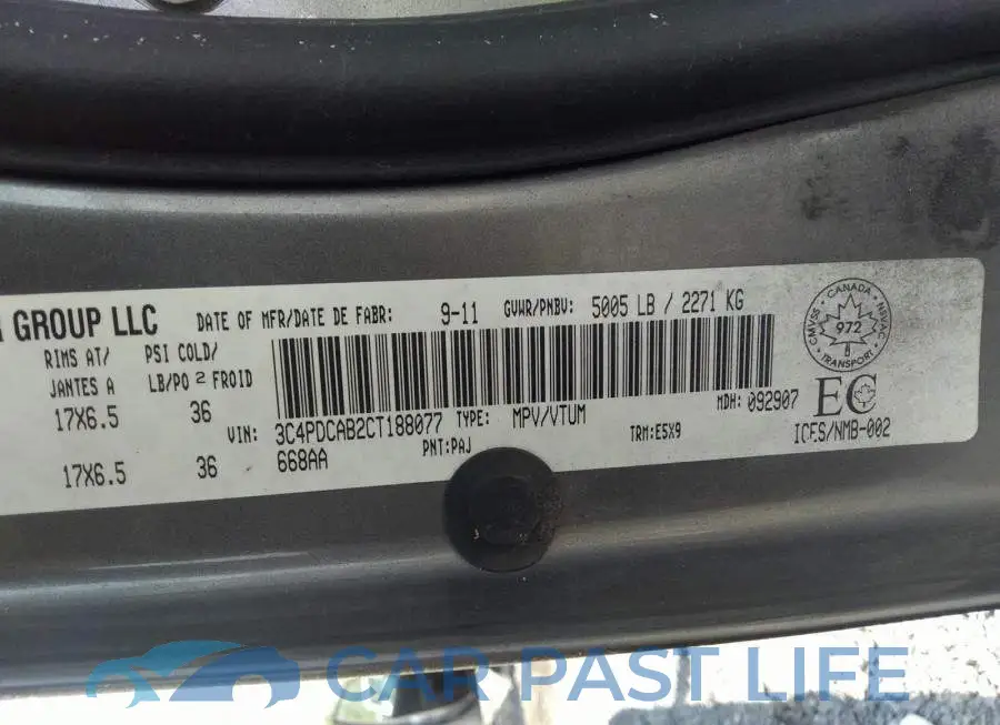 3C4PDCAB2CT188077# 9