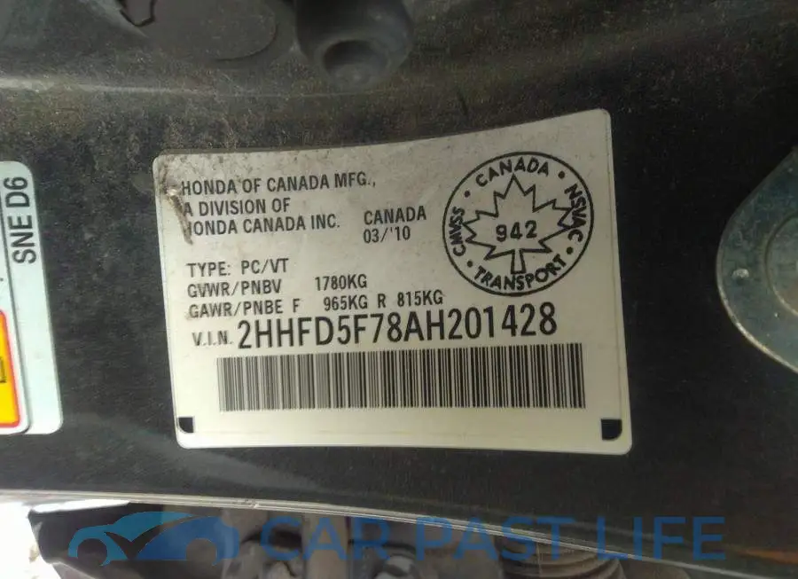 2HHFD5F78AH201428# 9