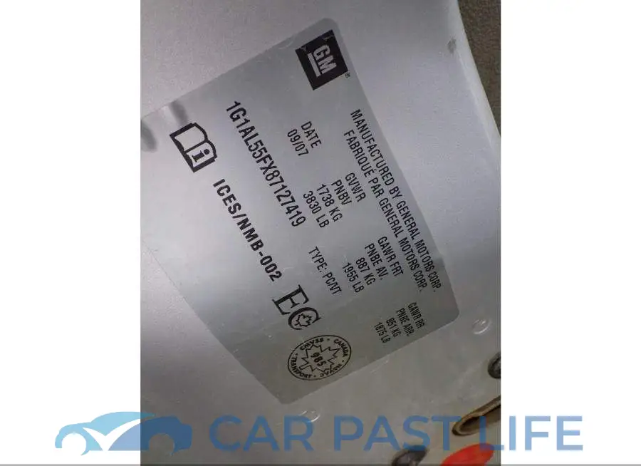 1G1AL55FX87127419# 9