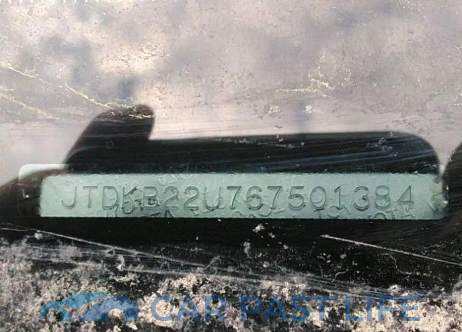 JTDKB22U767501384# 10