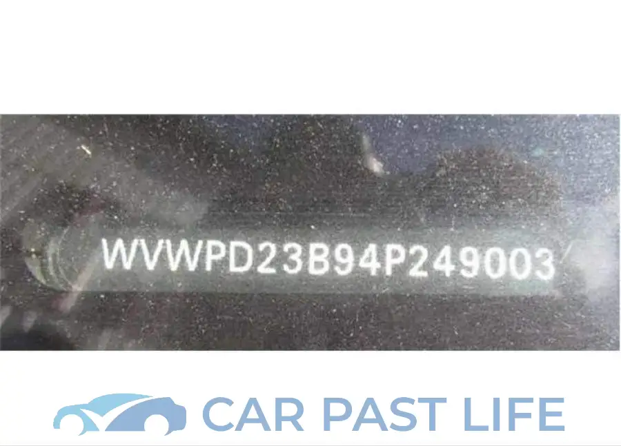 WVWPD23B94P249003# 9