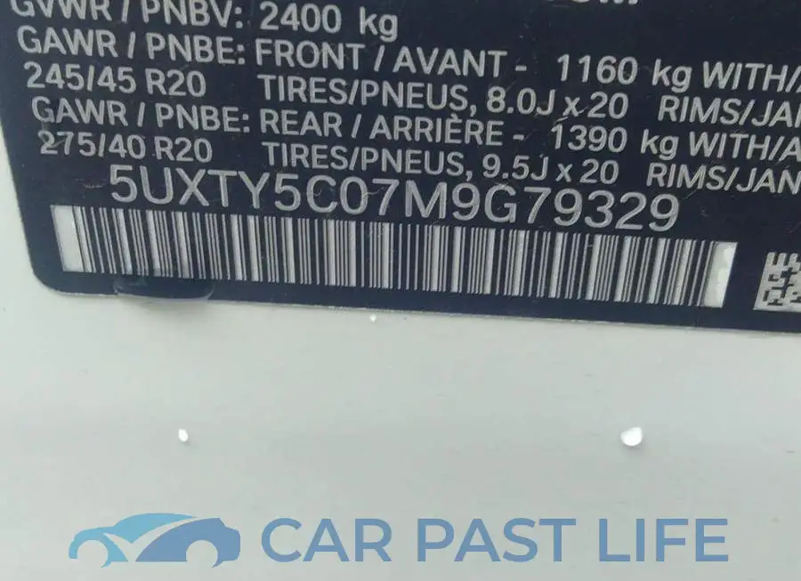 5UXTY5C07M9G79329# 9