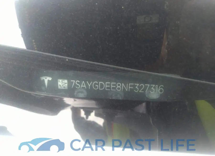7SAYGDEE8NF327316# 9