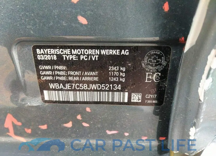 WBAJE7C58JWD52134# 9