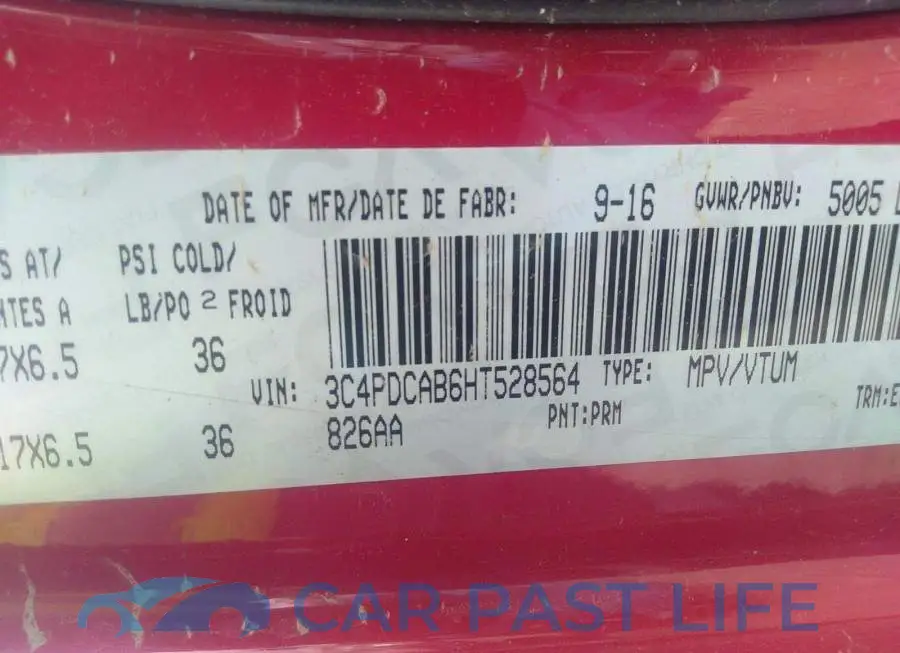 3C4PDCAB6HT528564# 9