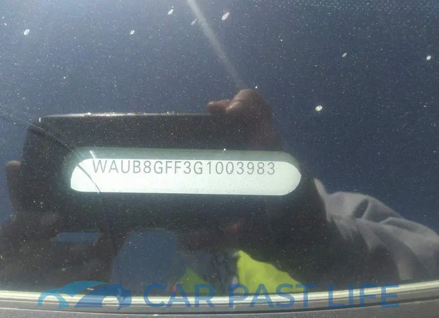 WAUB8GFF3G1003983# 9